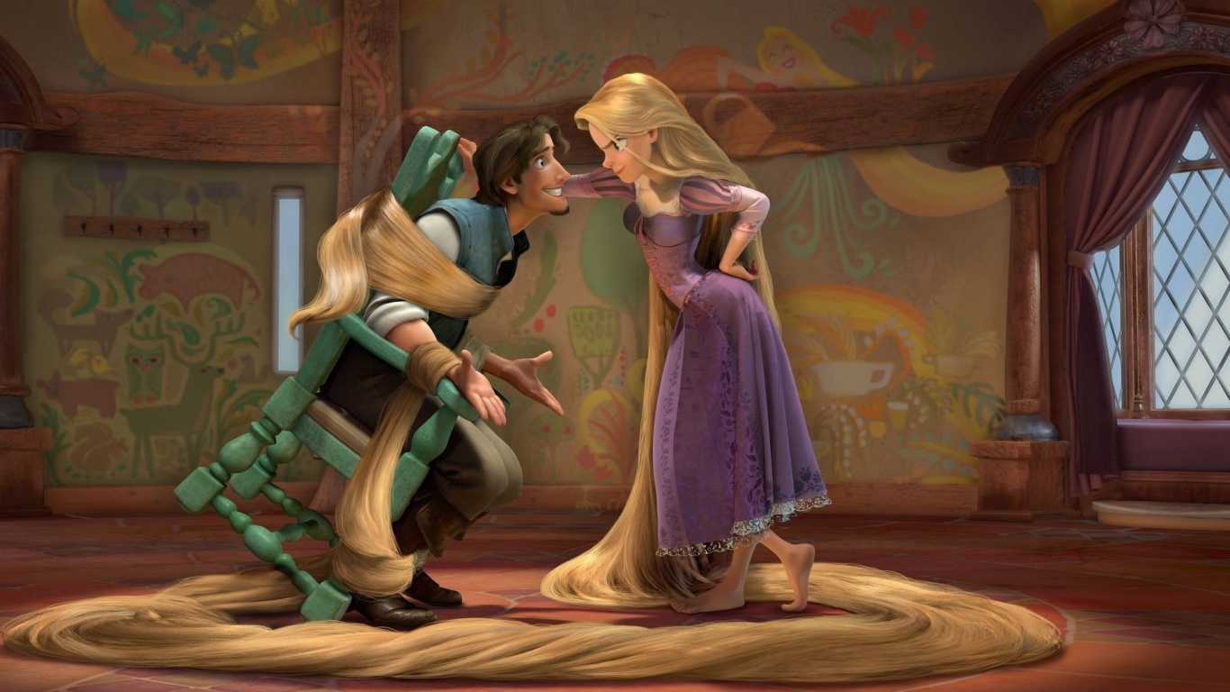 Рапунцель обои