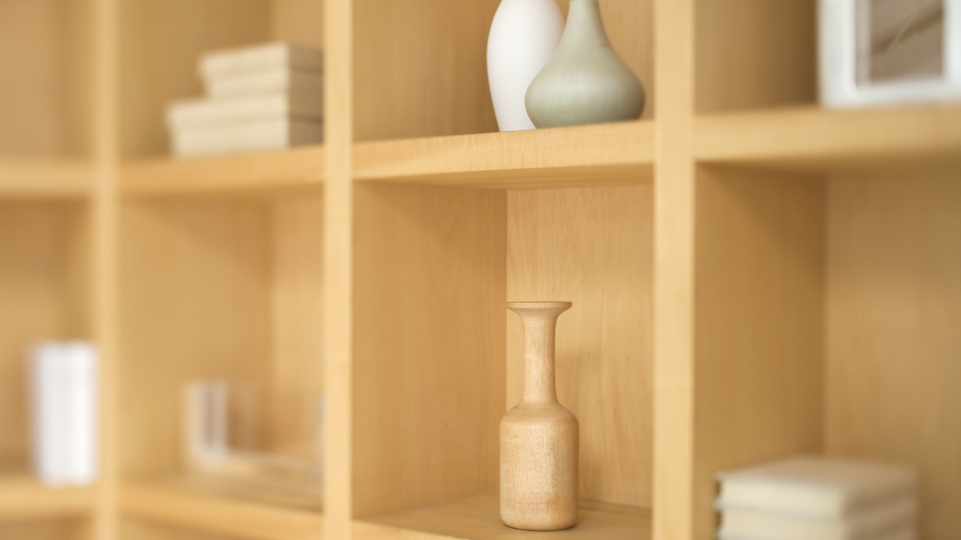 Вазы и книги обои