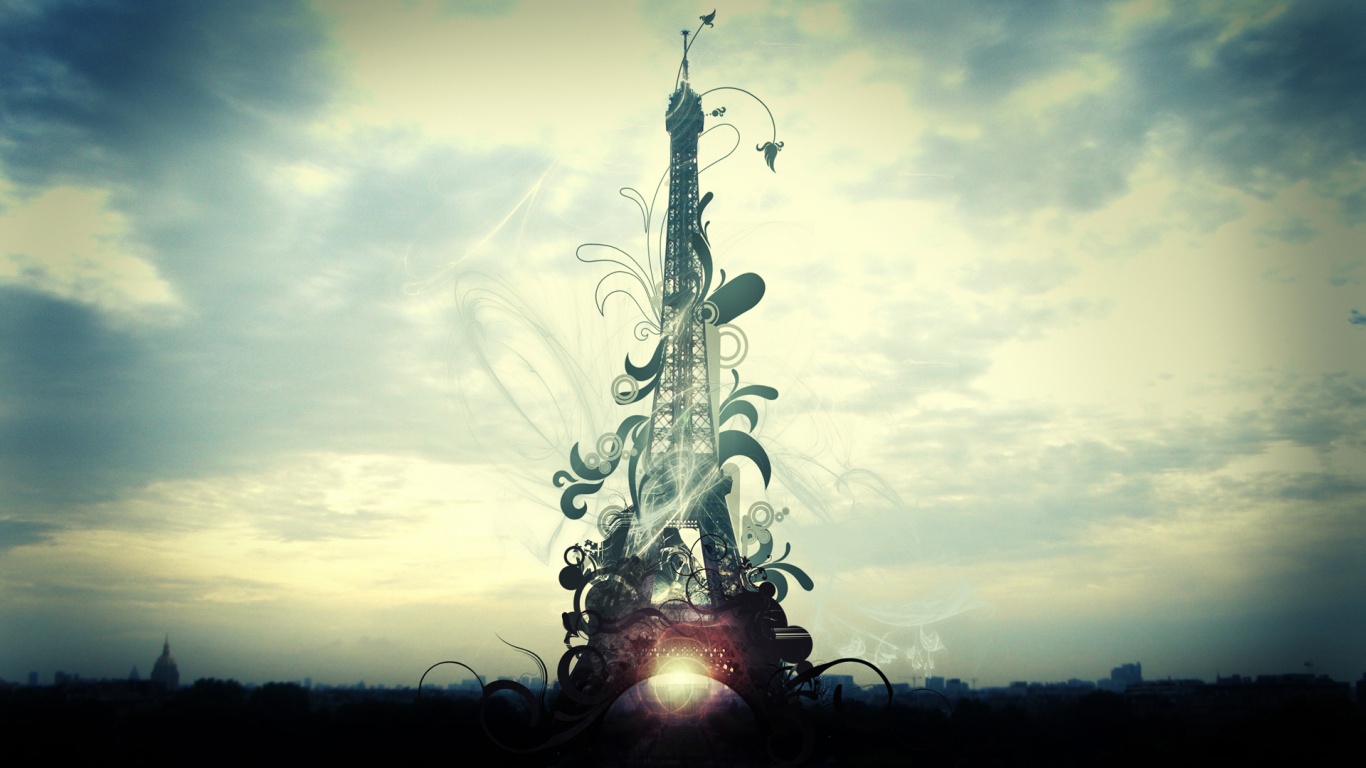 Эйфелева башня обои