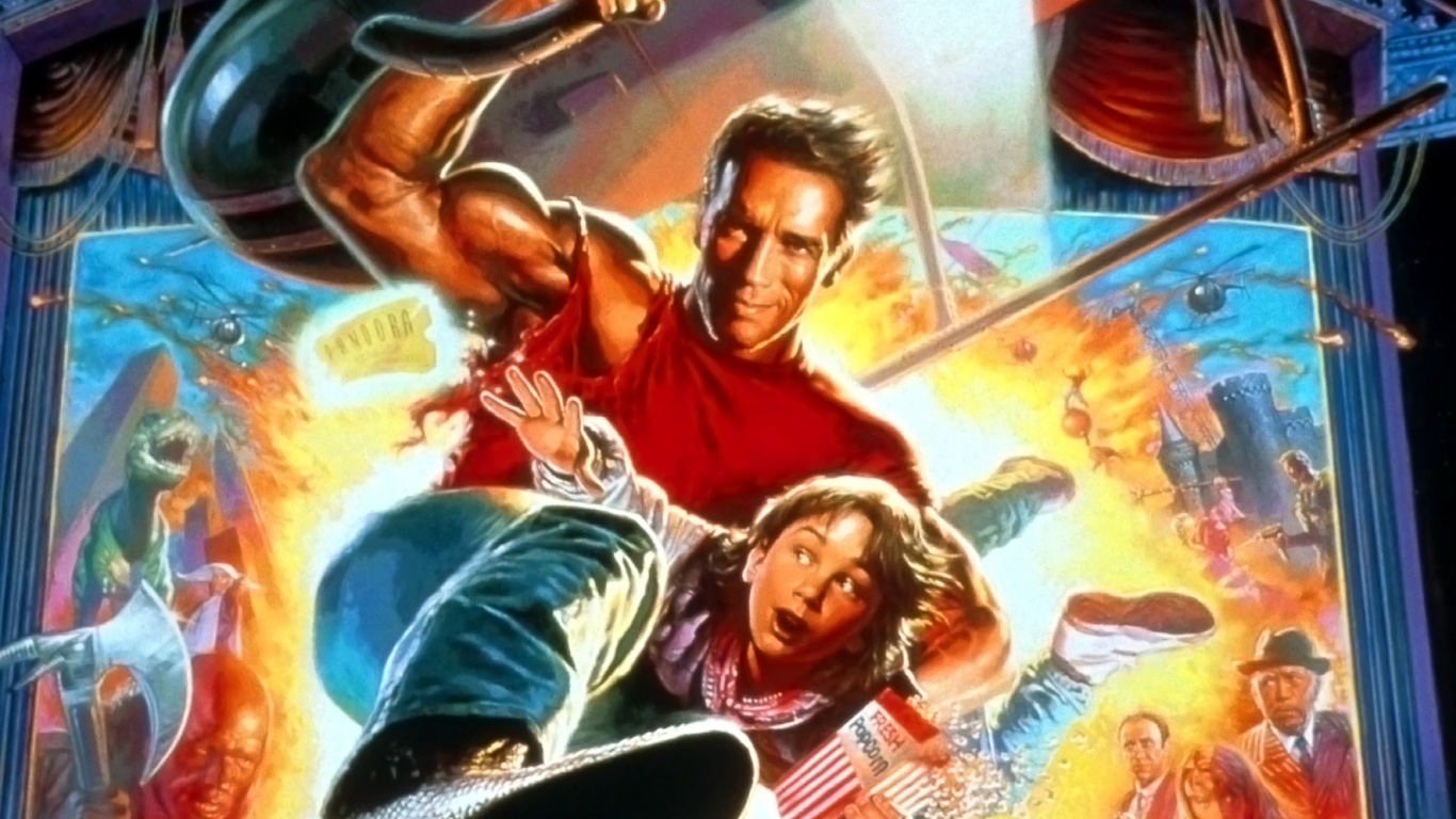 Последний герой боевика обои