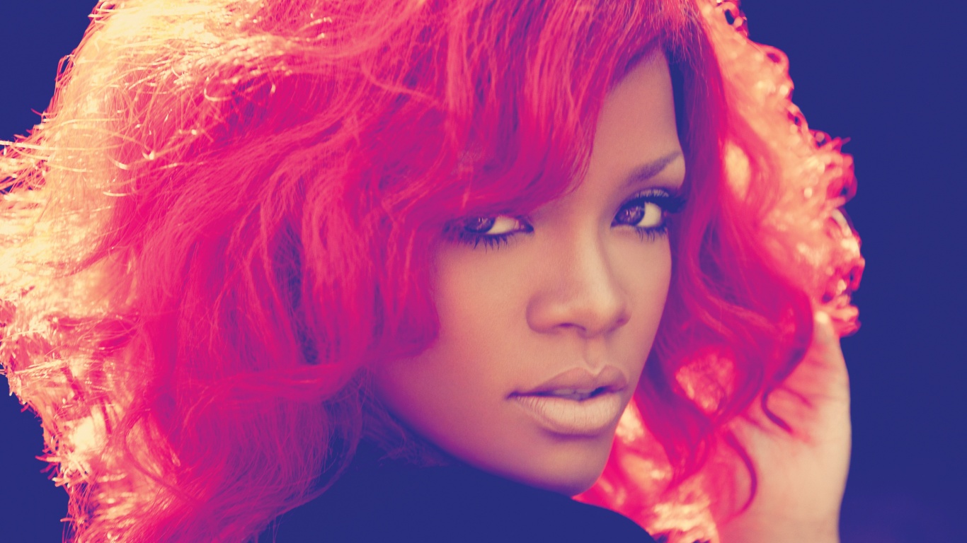 Огненная Рианна обои