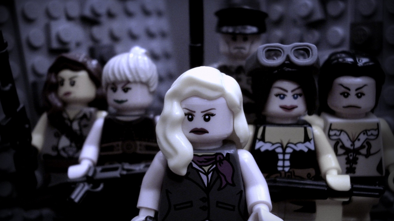 Sucker Punch в мире Lego обои