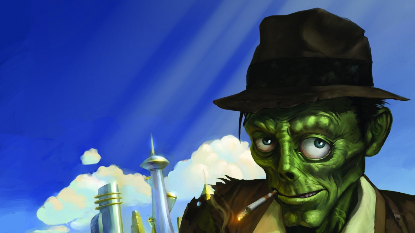 Stubbs the zombie обои