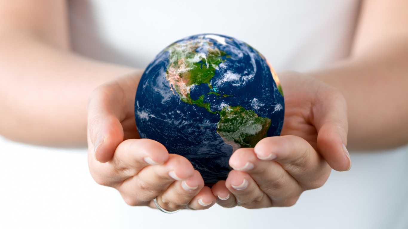 Весь мир в твоих руках обои