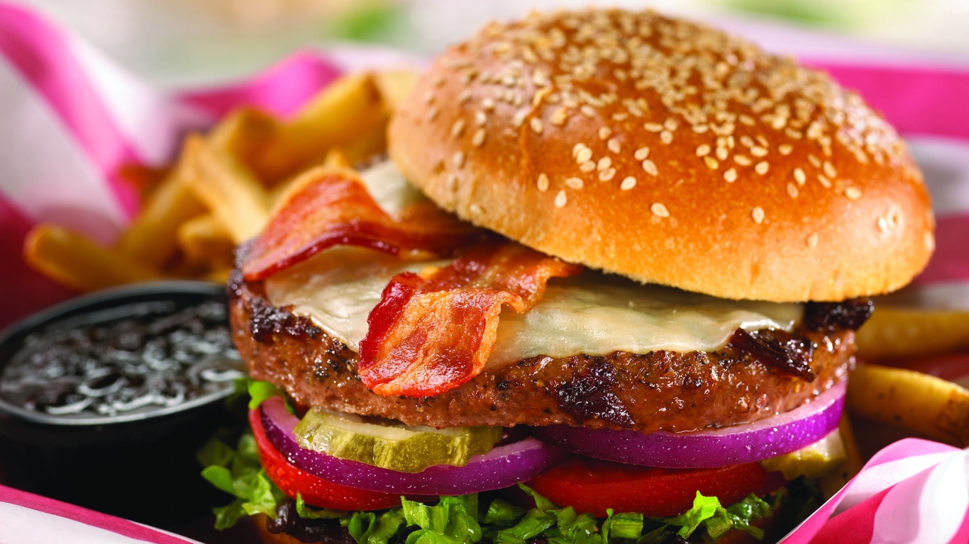 Вкусный сэндвич обои