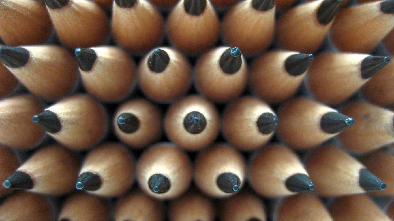 Чёрные карандаши обои