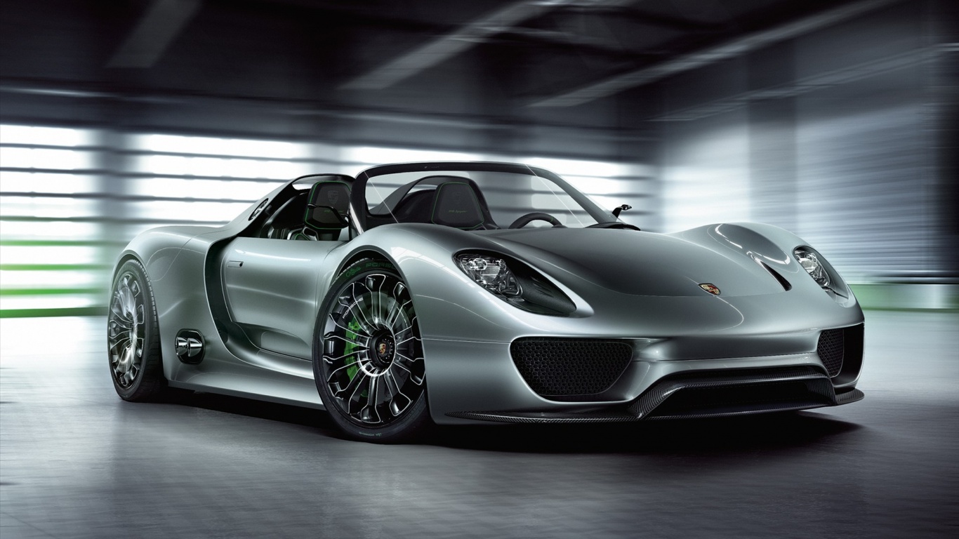 Porache 918 Spider обои