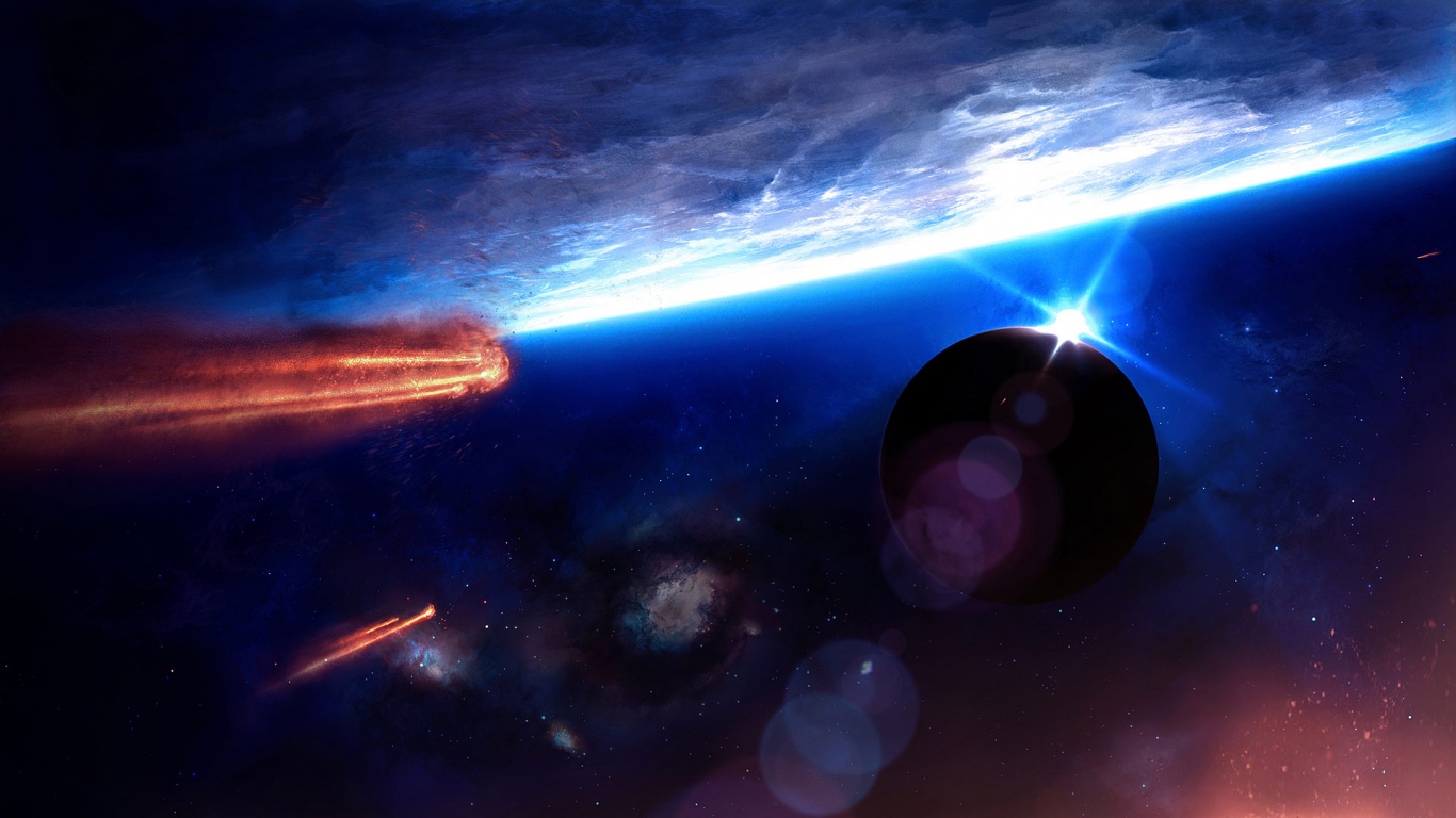 Комета обои