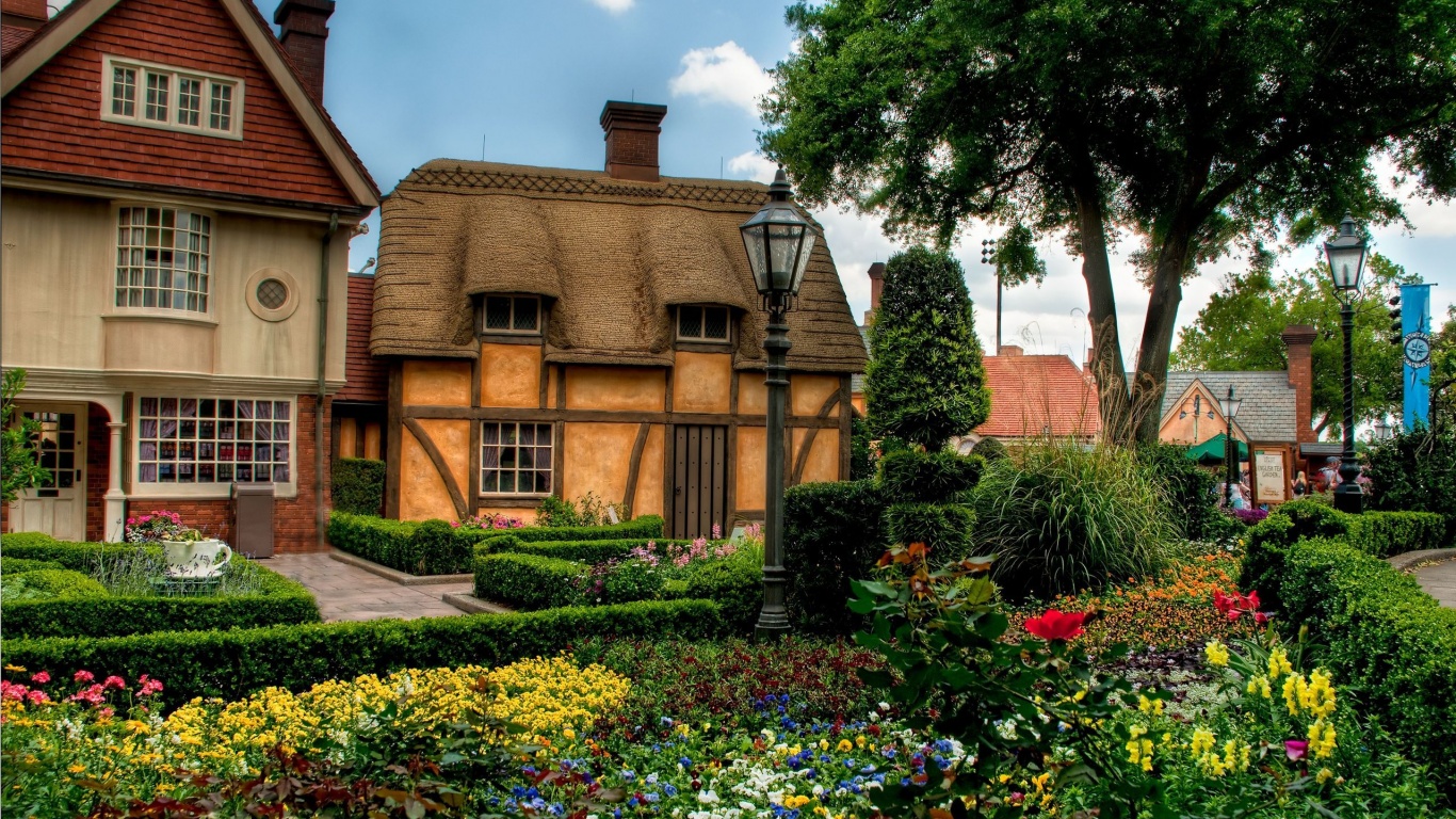 Провинциальный городок обои