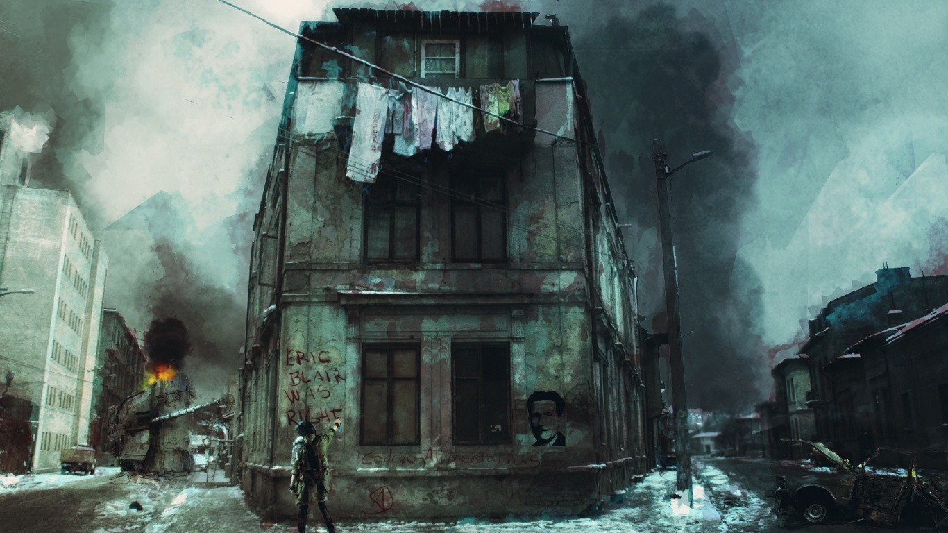 Эрик Блэр был прав обои