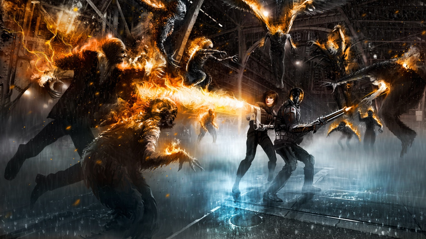 Игровой фанарт обои