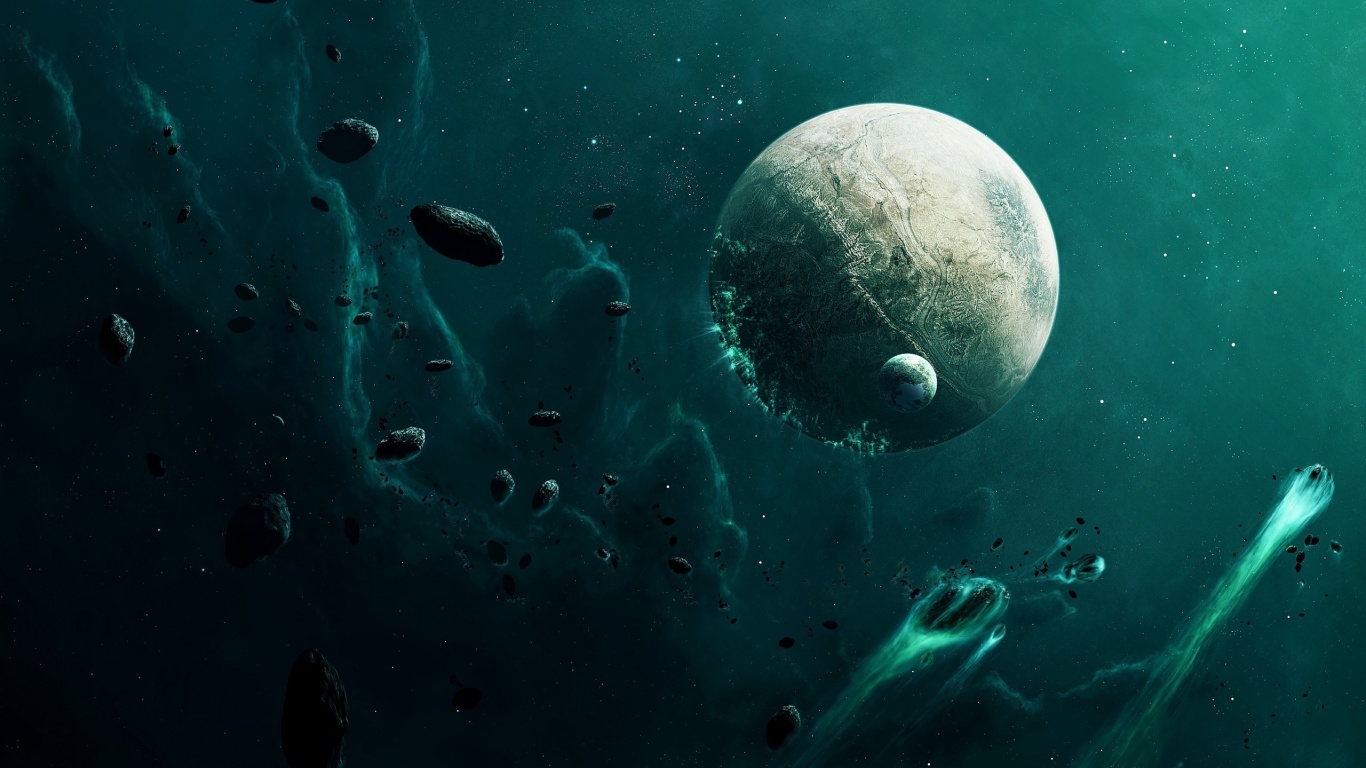 Глубины необъятного космоса обои