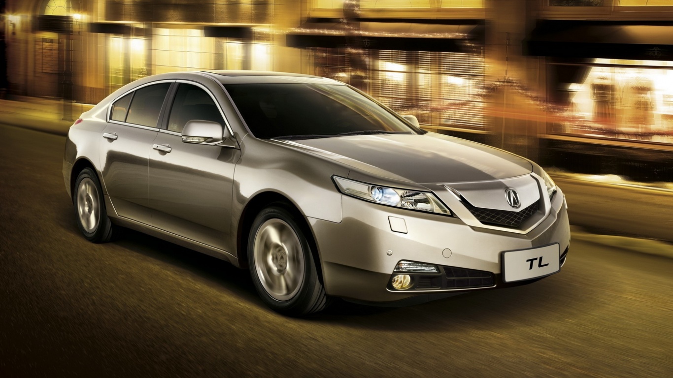 Acura в движении обои