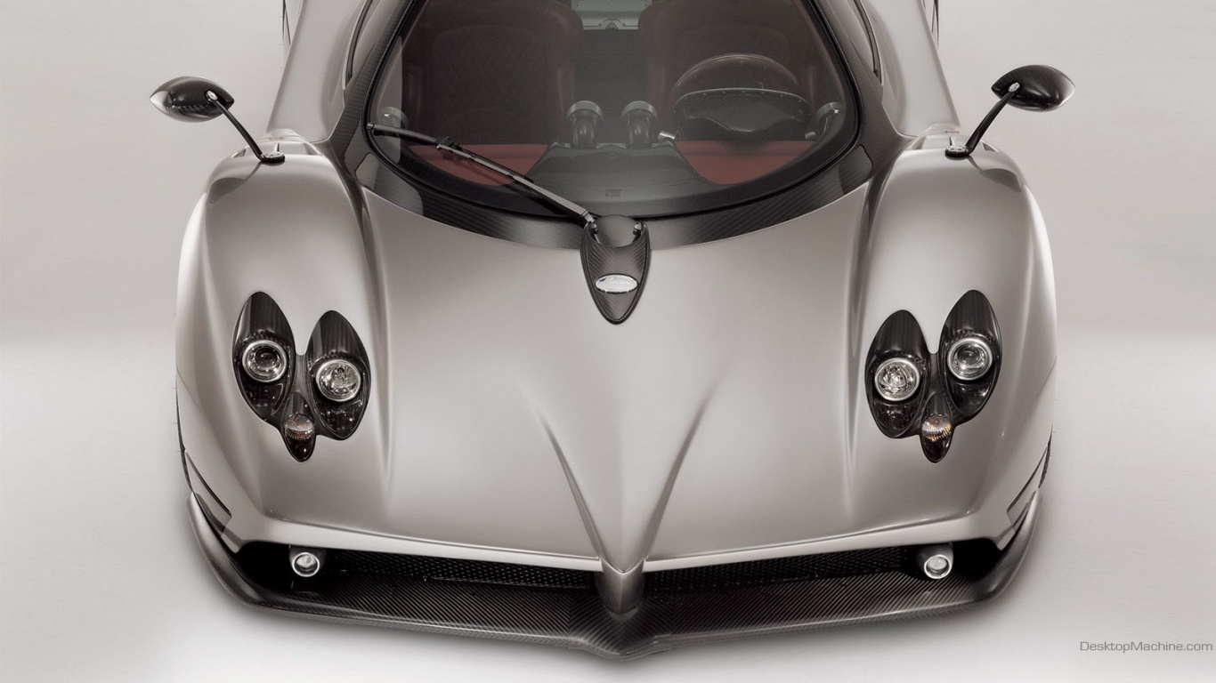 Pagani Zonda спереди обои