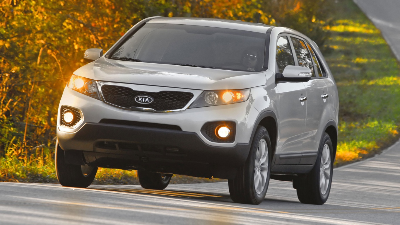 Кроссовер КИА обои