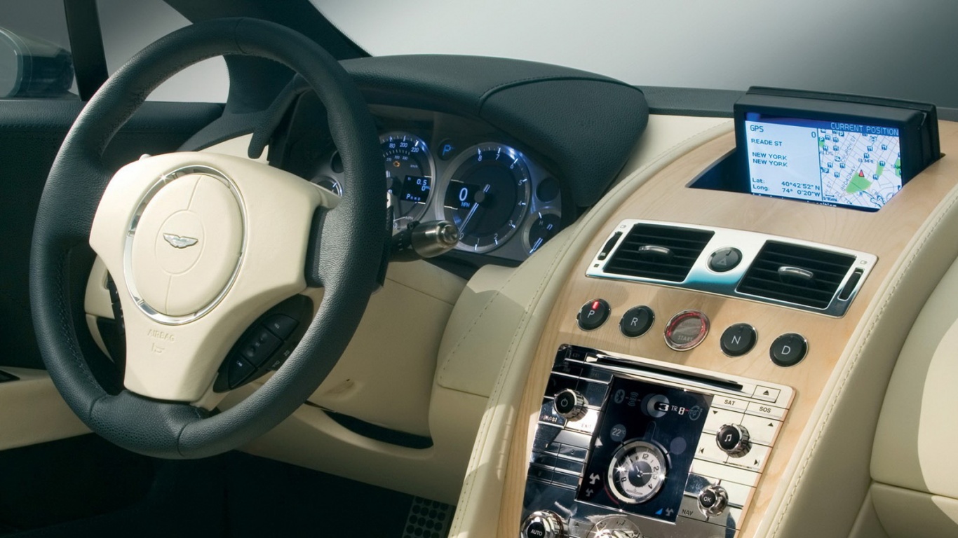 Салон Астон Мартина обои