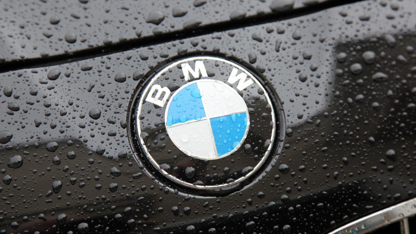 Эмблема БМВ обои