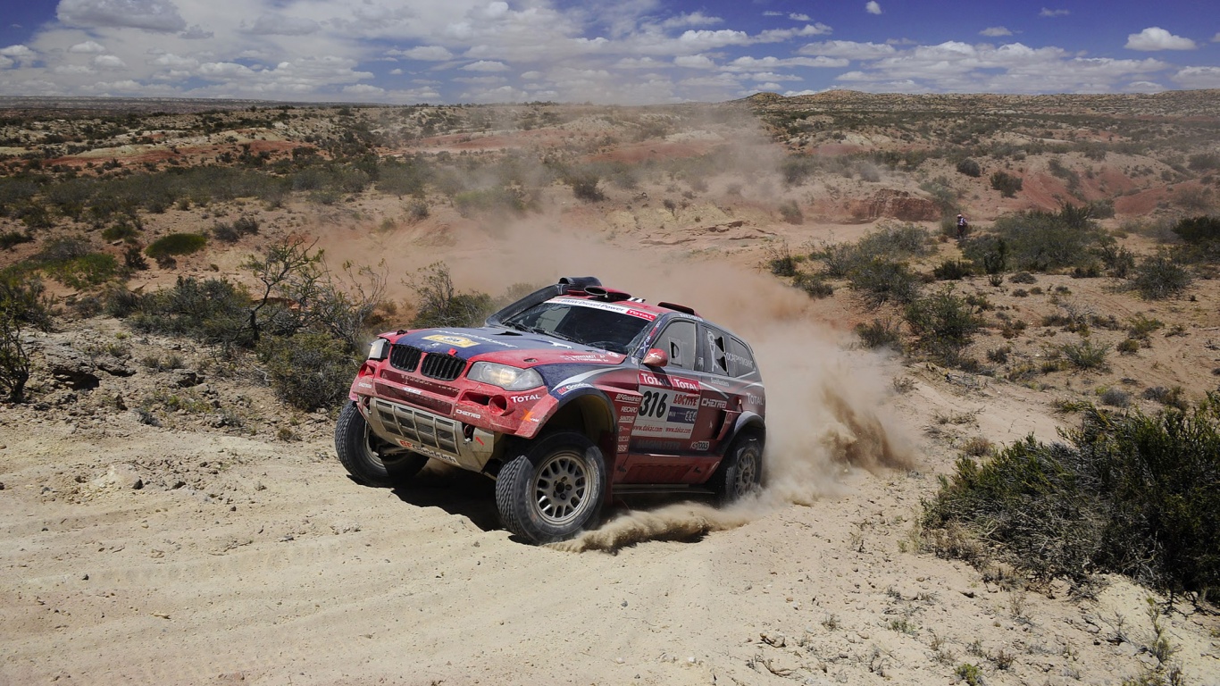 Раллийный BMW X3 обои