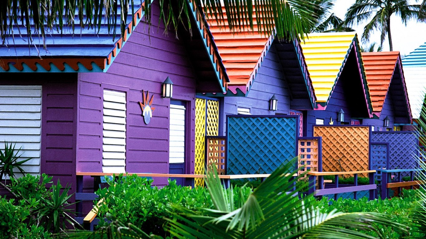 Дома на Багамах обои
