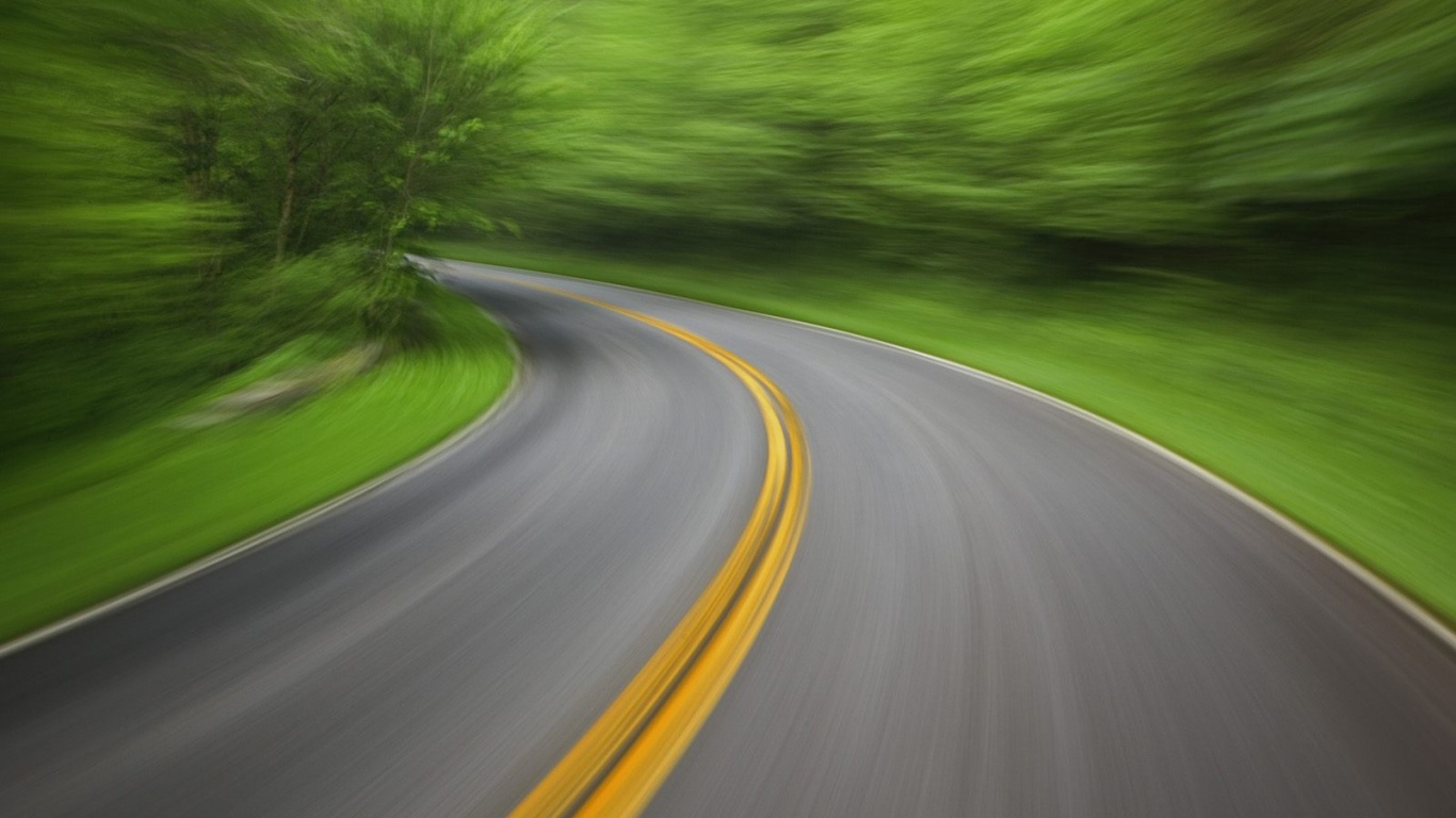 В движении обои