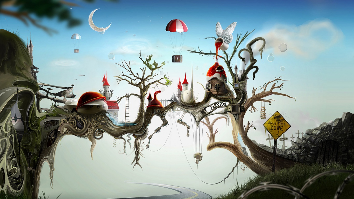 Свободная от наркотиков зона обои