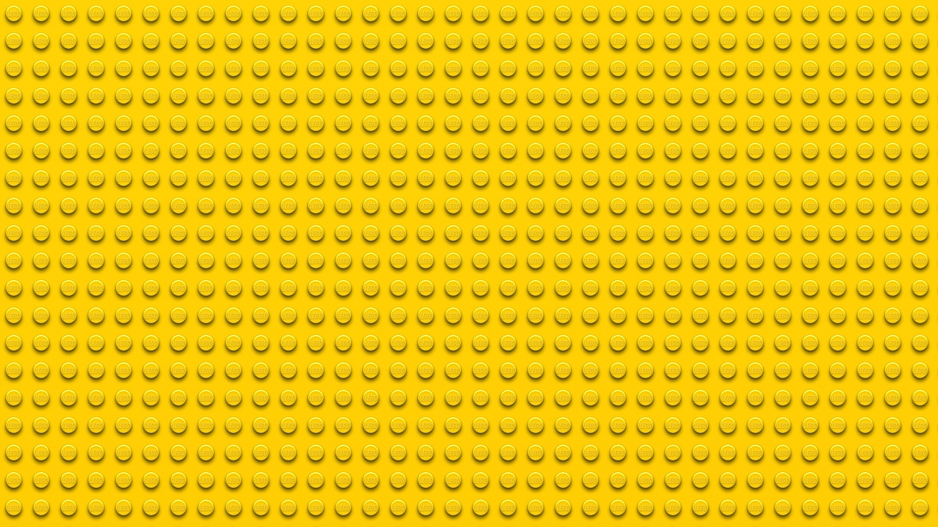 Желтые штырьки Lego обои