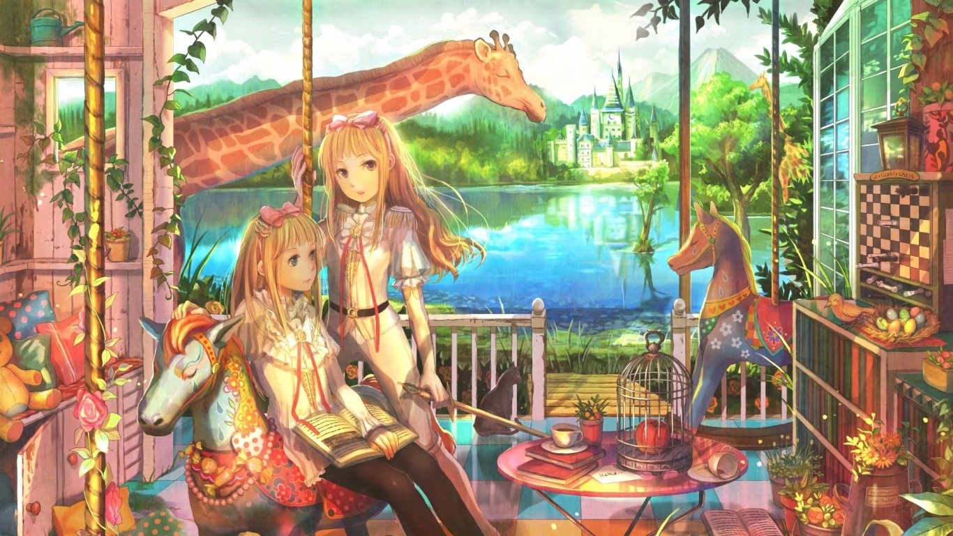 В стране фантазий обои