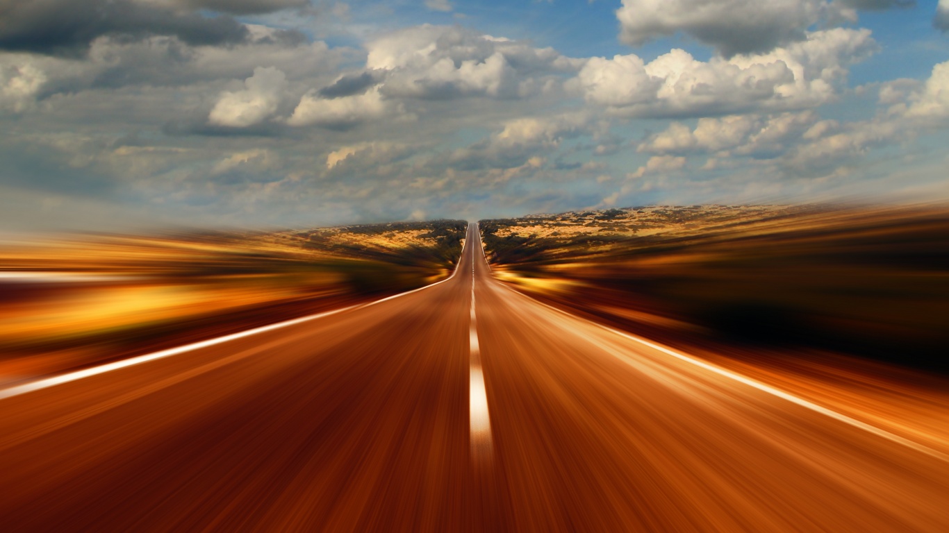 Скоростная трасса обои