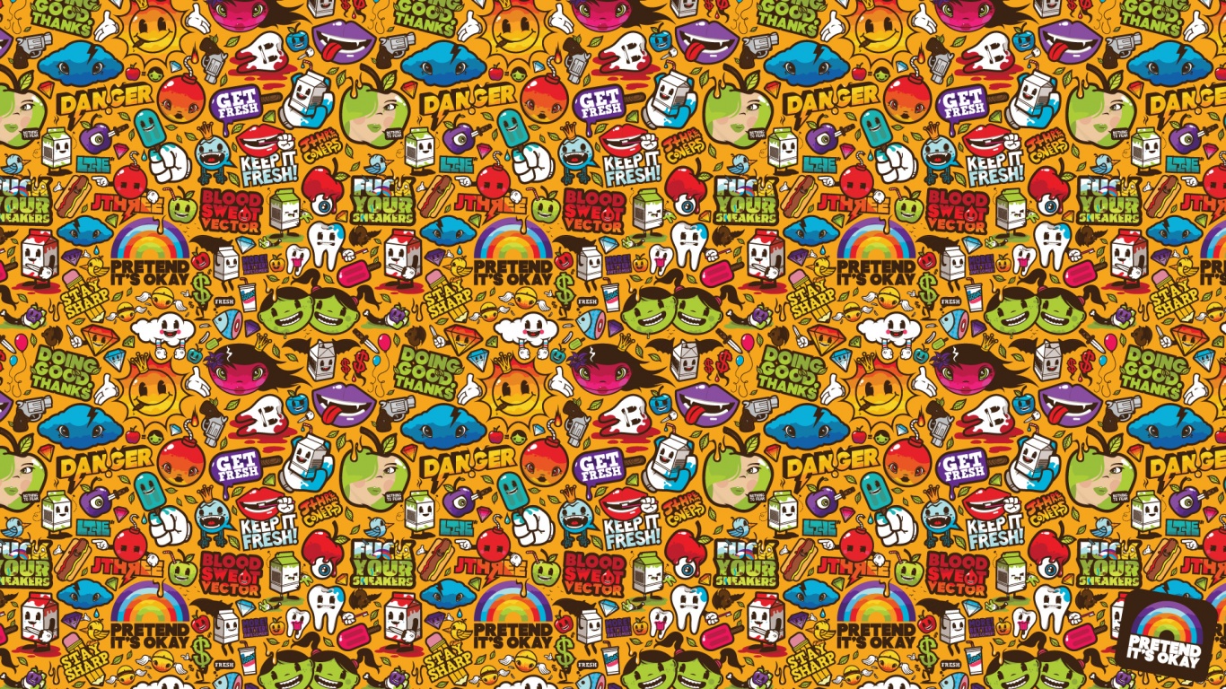 Притворись что всё ОК обои