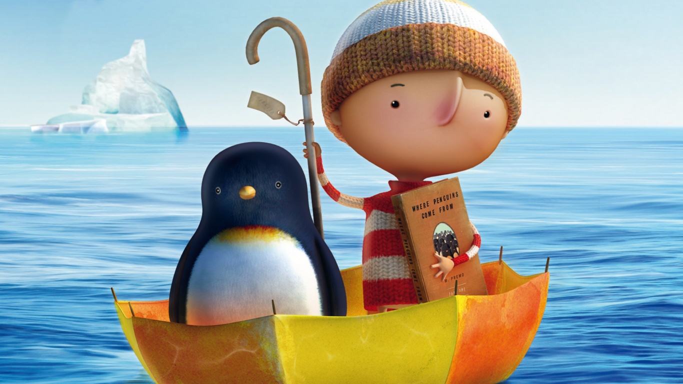 Откуда приходят пингвины обои