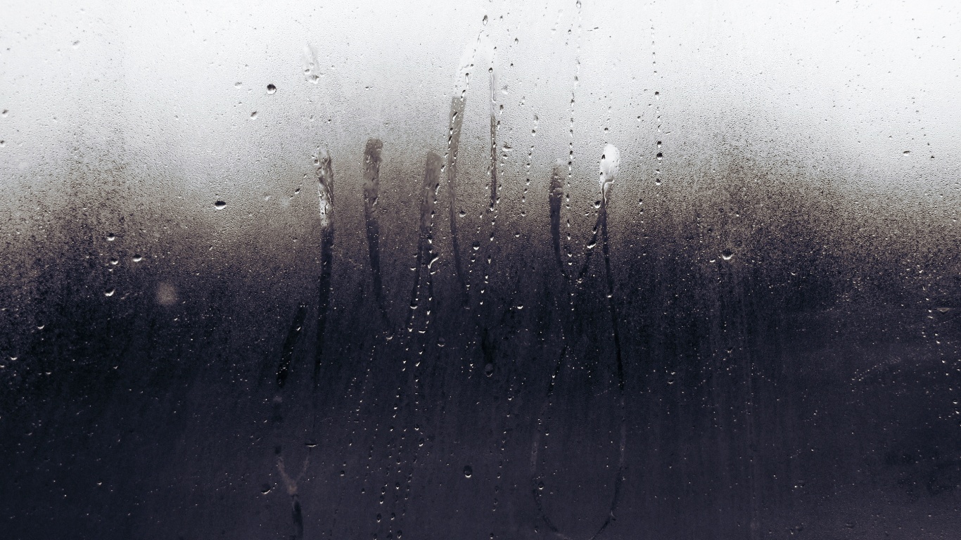 Запотевшее стекло обои