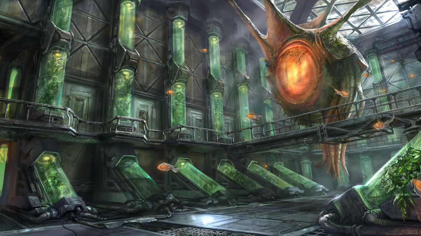 Саркофаги и нечто обои