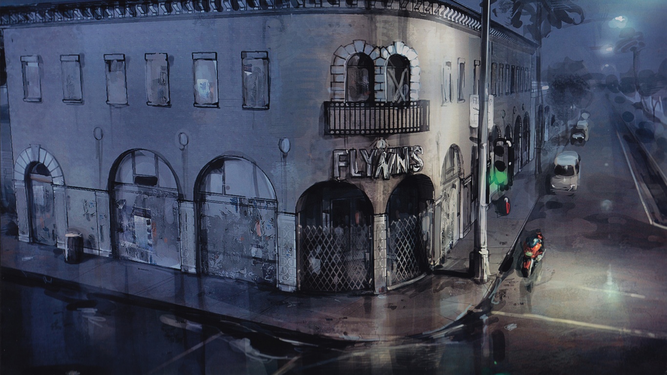 Зал игровых автоматов Флина обои