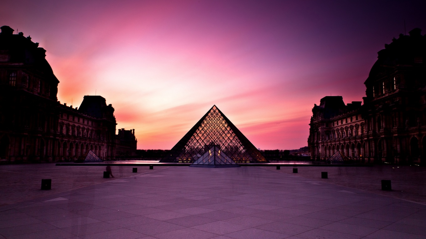 Лувр обои