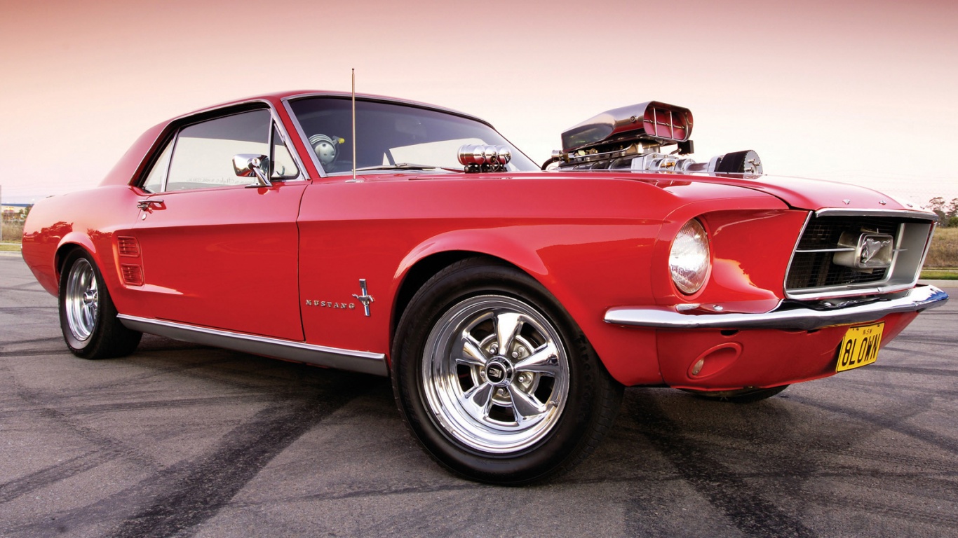 Мускулкар Ford Mustang обои