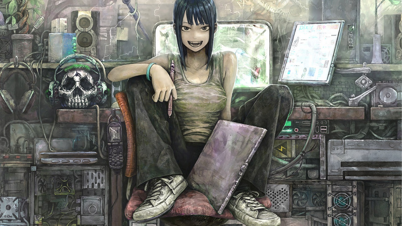 Это её территория обои