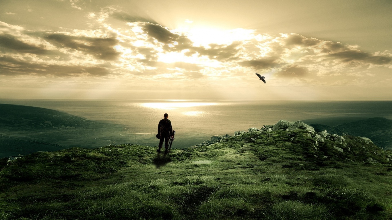 Солдат на краю света обои