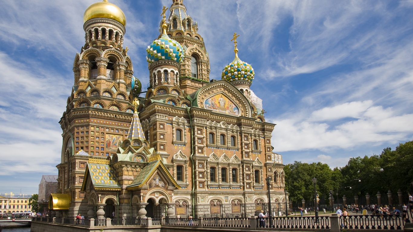 Спас на крови обои