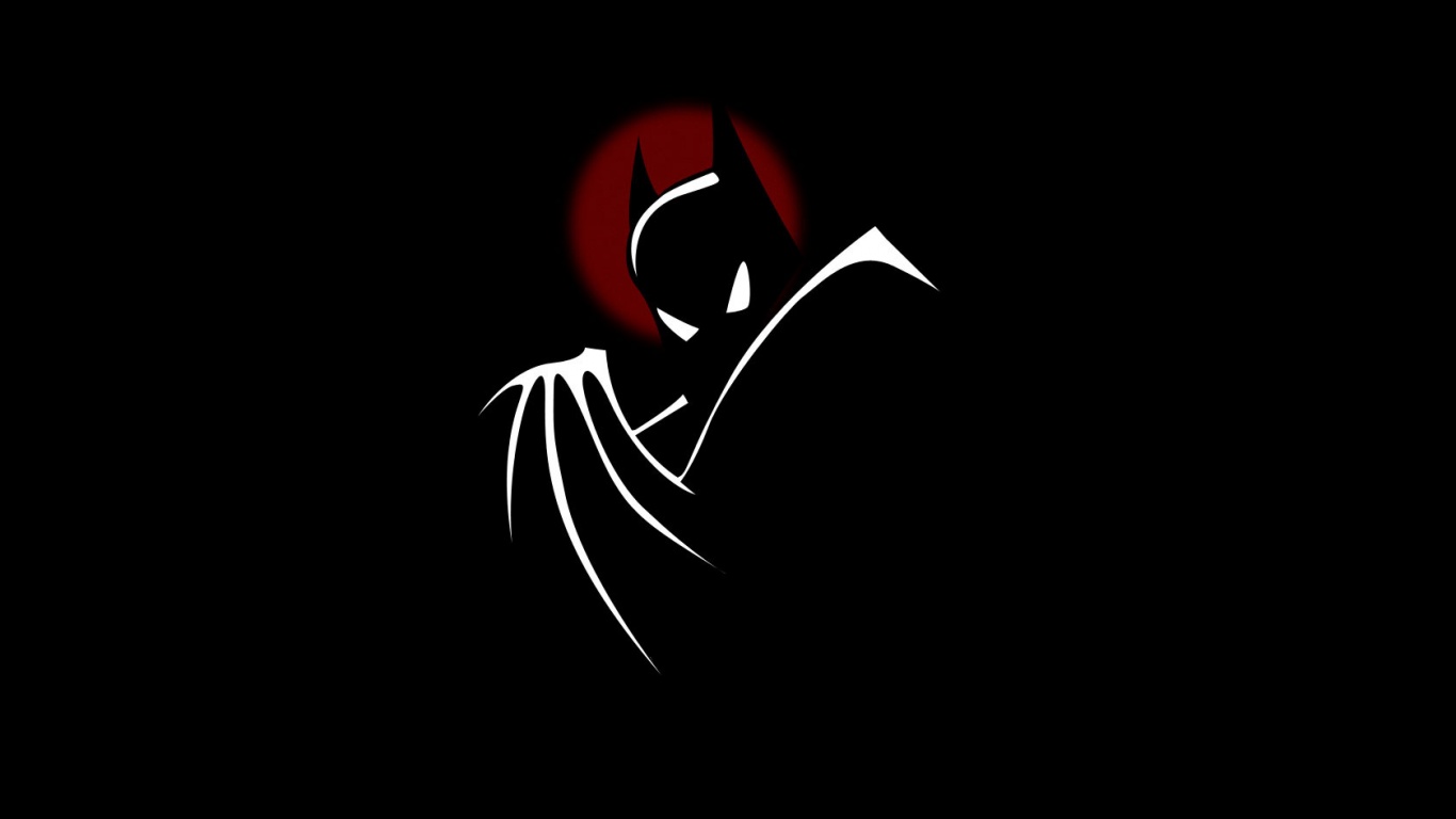 Логотип мультфильма о Бэтмене обои