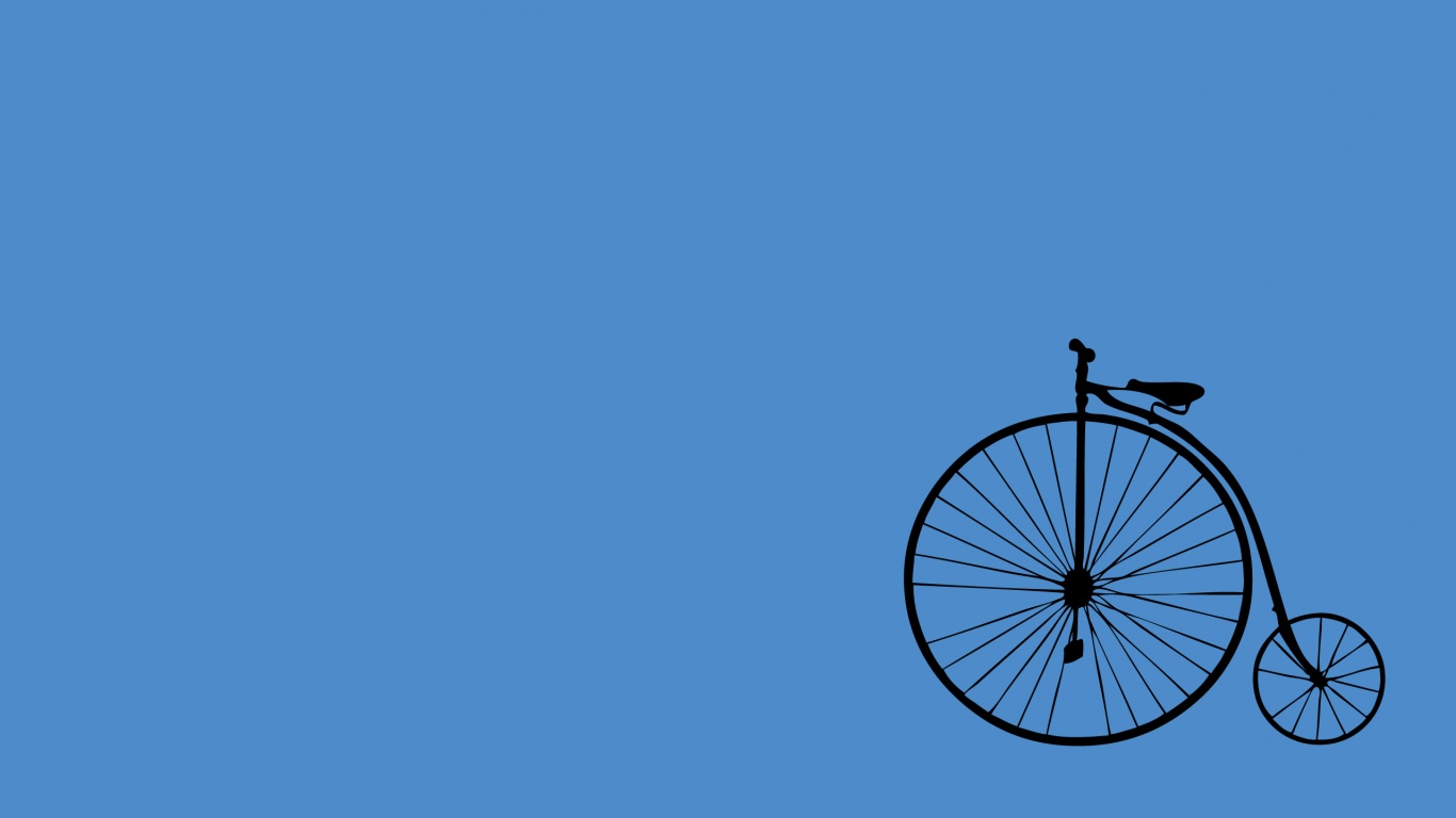 Цирковой велосипед обои