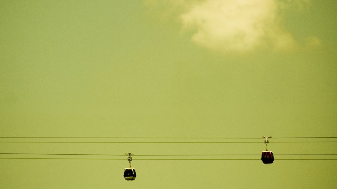 Канатная дорога обои