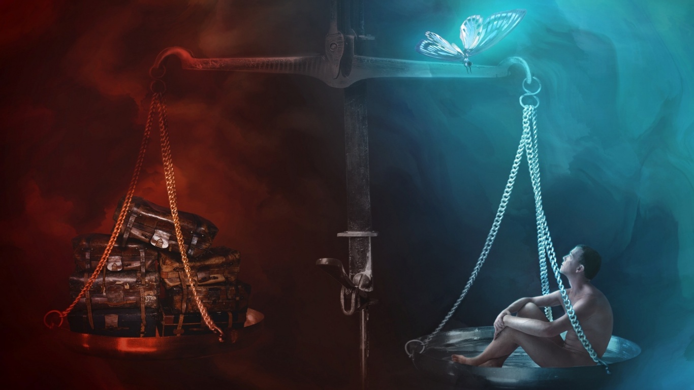 Вещи или душа обои