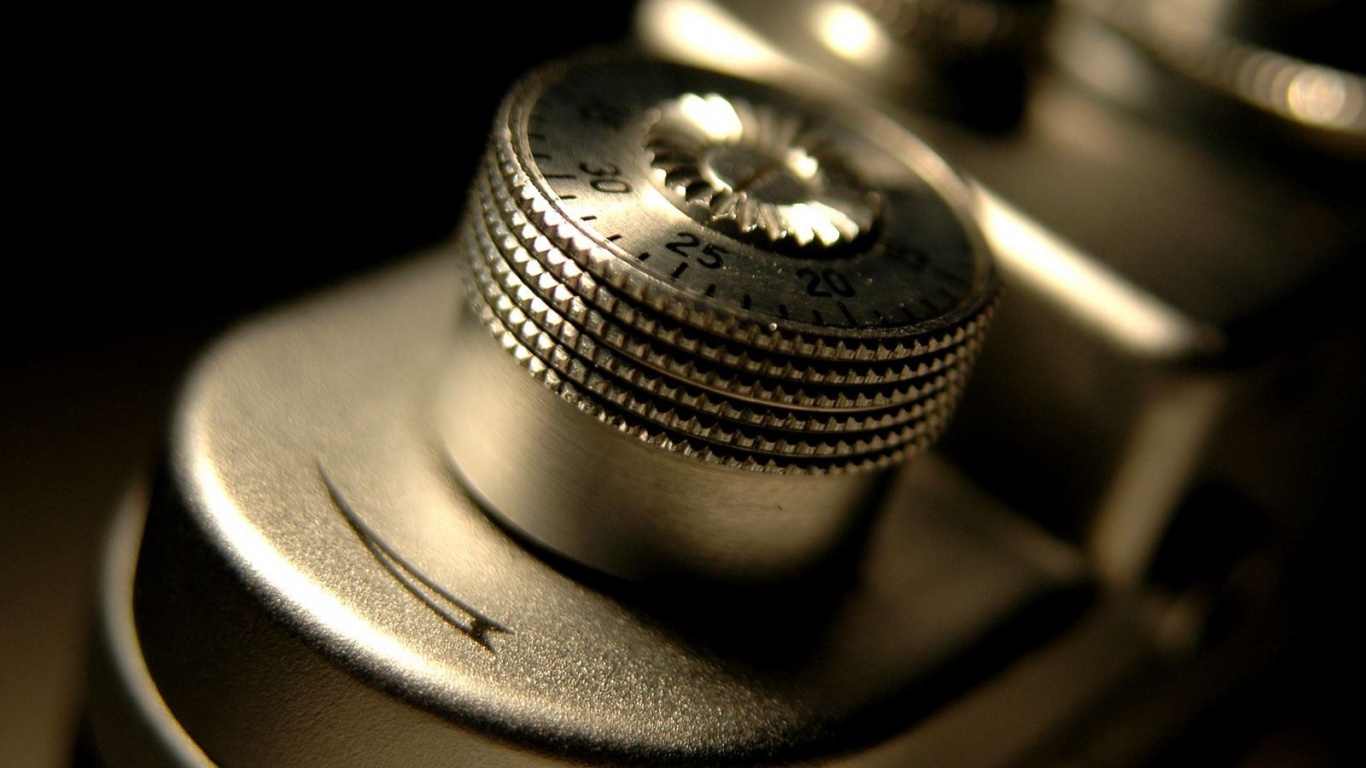 Макро фото переключателя на фотоаппарате обои