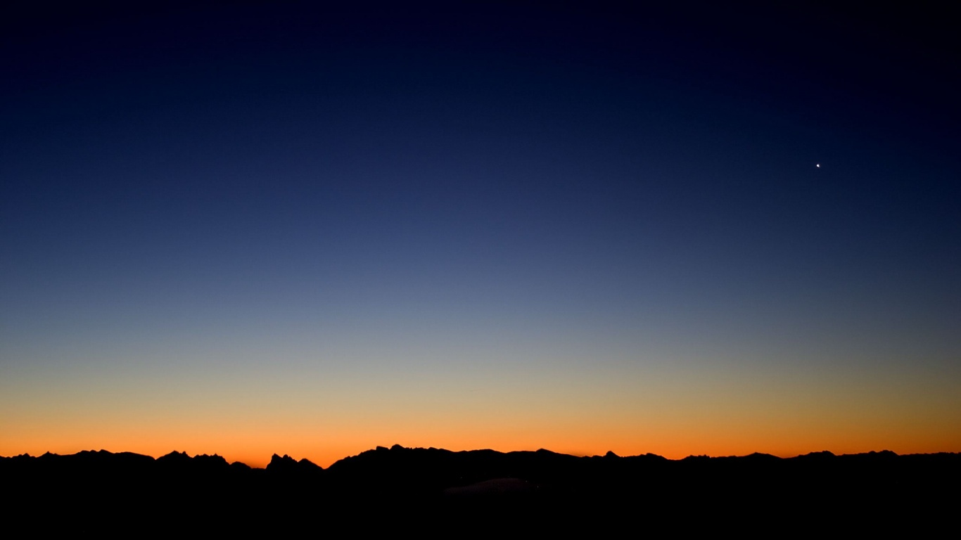 Сказочный закат обои