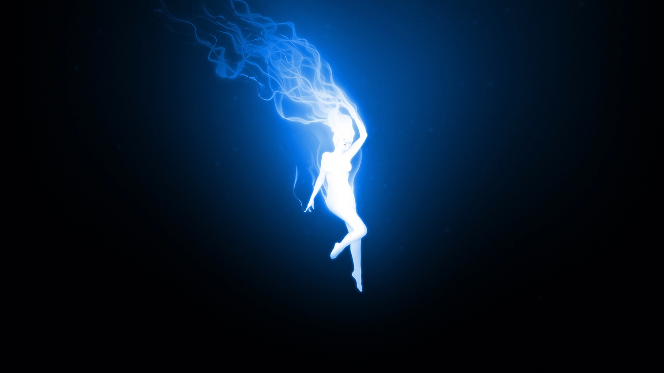 Девушка из света обои