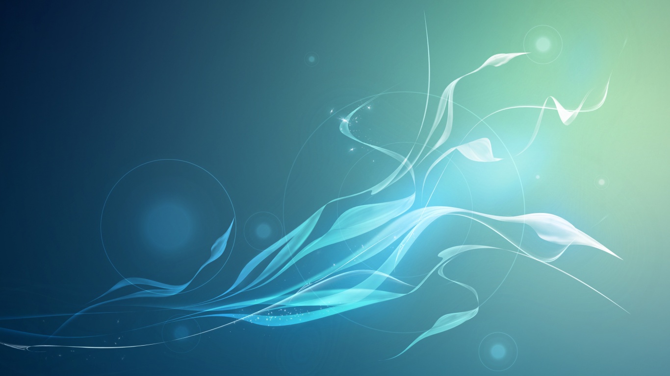 Лёгкая голубая абстракция обои