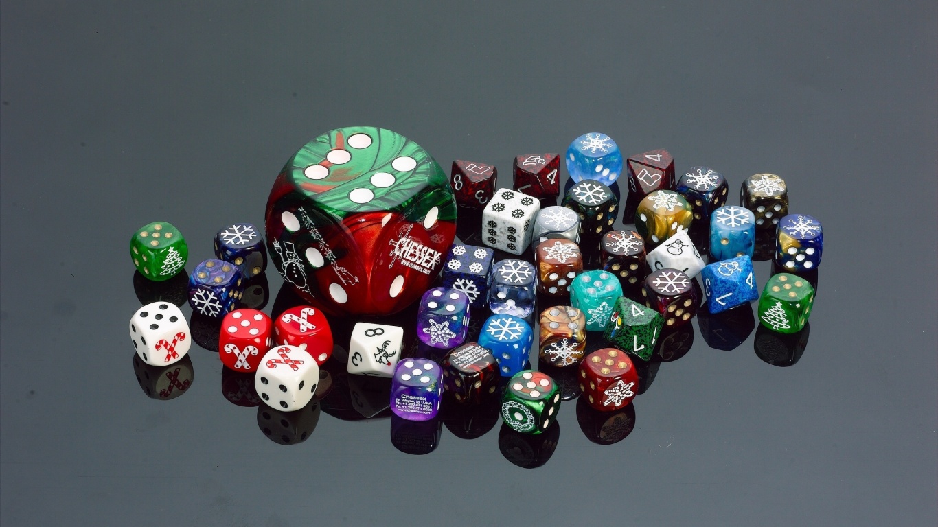 Кубики обои