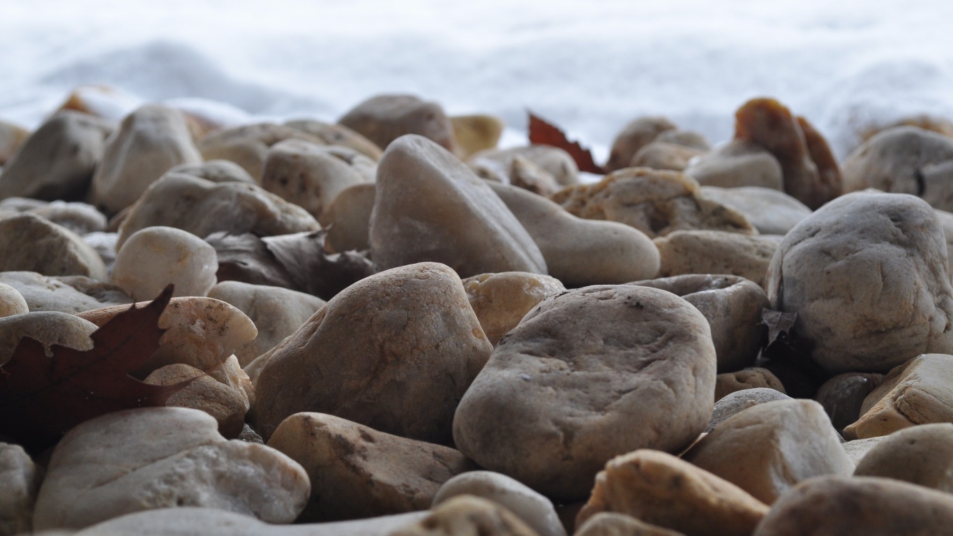 Прибрежные камни обои