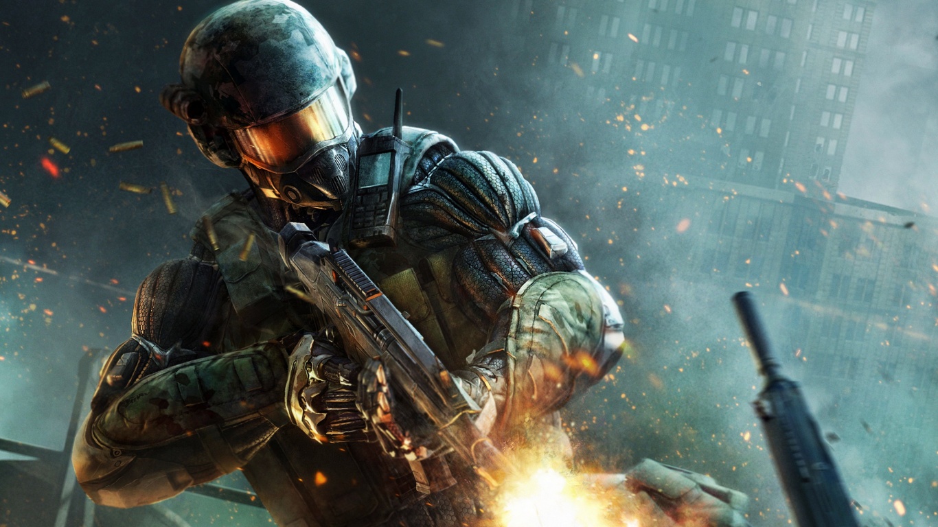 Костюм из Crysis 2 обои