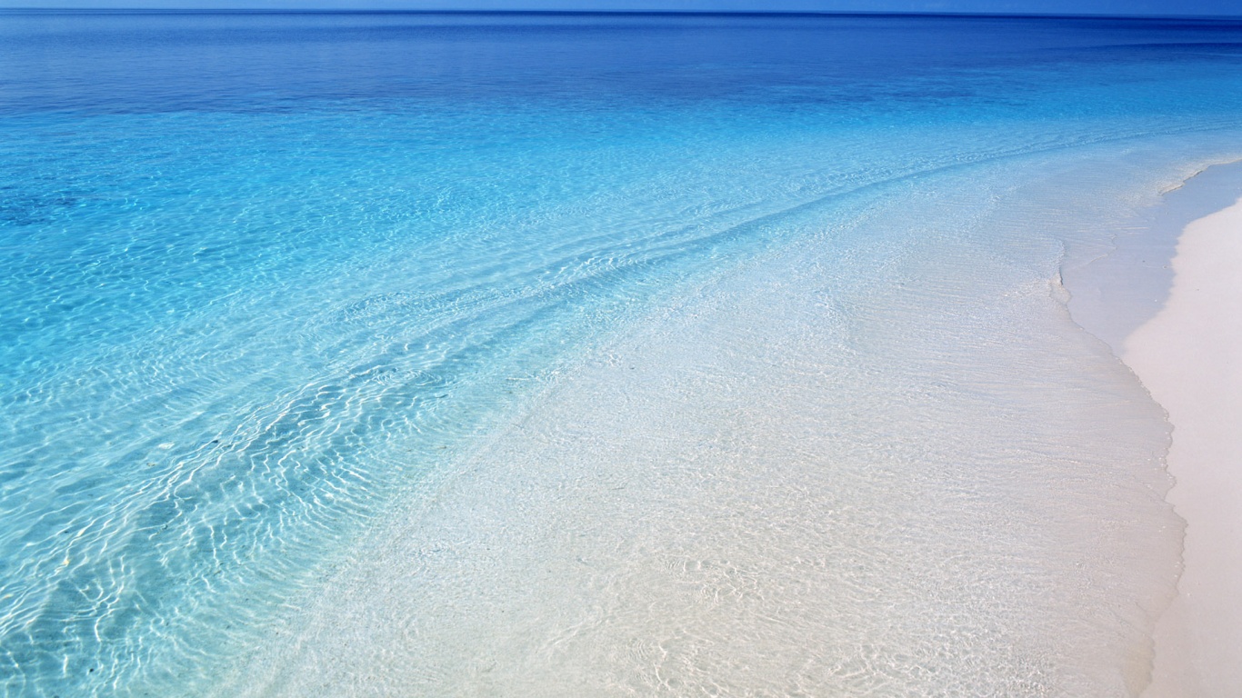 Песчаный пляж обои